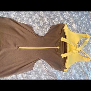 Side cut out, stretch dress